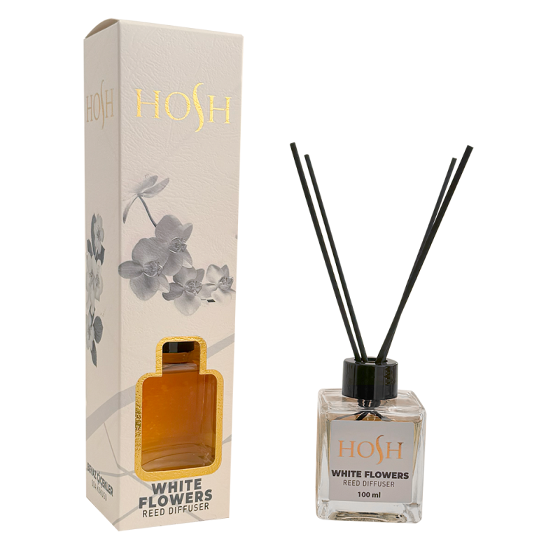 HOSH White Flowers Reed Diffuser 100 ml (Çubuklu Oda Kokusu)