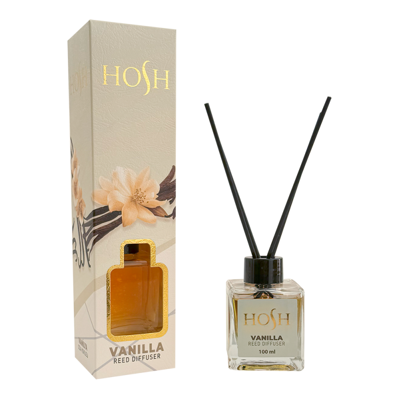 HOSH Vanilla Reed Diffuser 100 ml (Çubuklu Oda Kokusu)