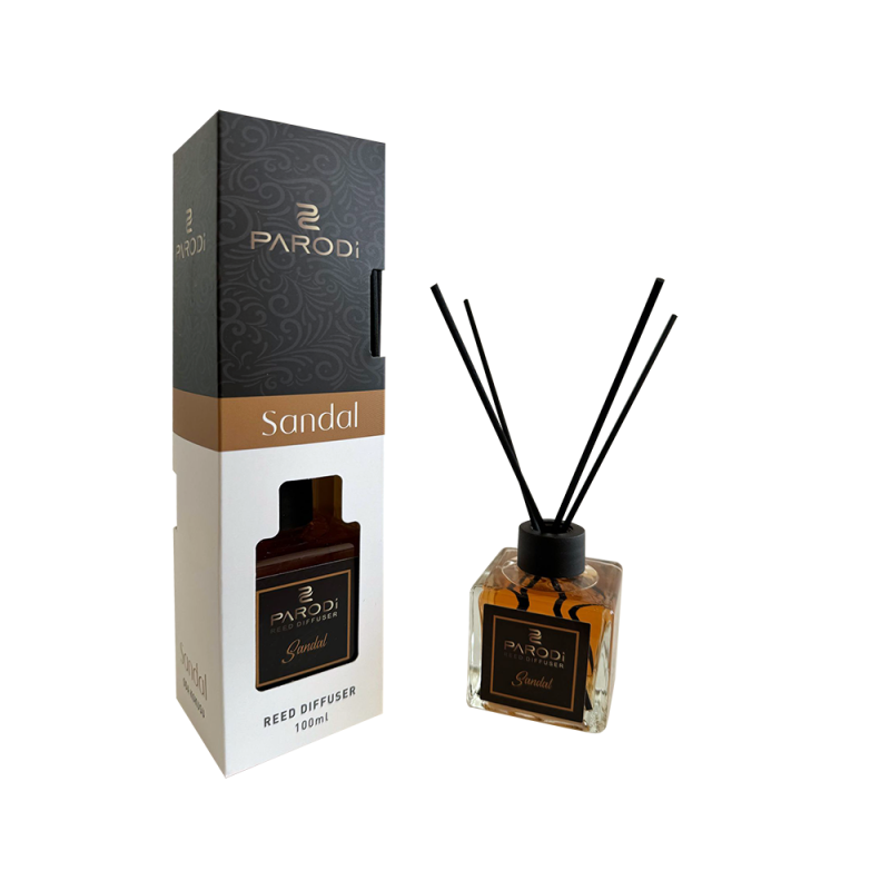 PARODİ Sandal Reed Diffuser 100 ml (Çubuklu Oda Kokusu)