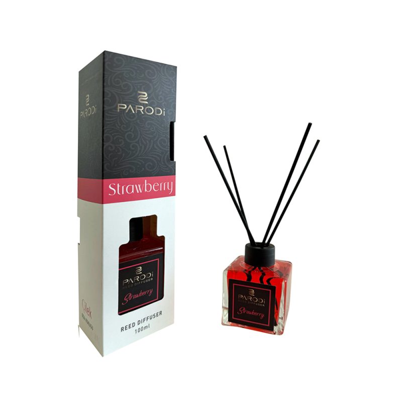PARODİ Strawberry Reed Diffuser 100 ml (Çubuklu Oda Kokusu)