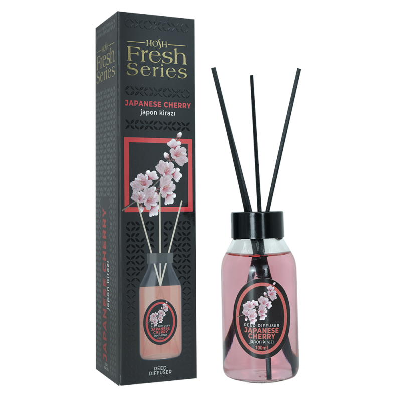 HOSH FRESH Japanese Cherry Reed Diffuser 100 ml (Çubuklu Oda Kokusu)