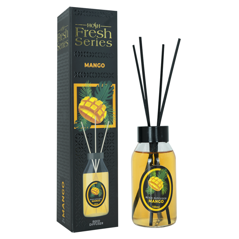 HOSH FRESH Mango Reed Diffuser 100 ml (Çubuklu Oda Kokusu)