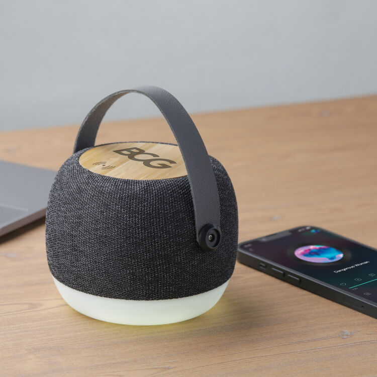 Bambu Işıklı Bluetooth Hoparlör - 0220812