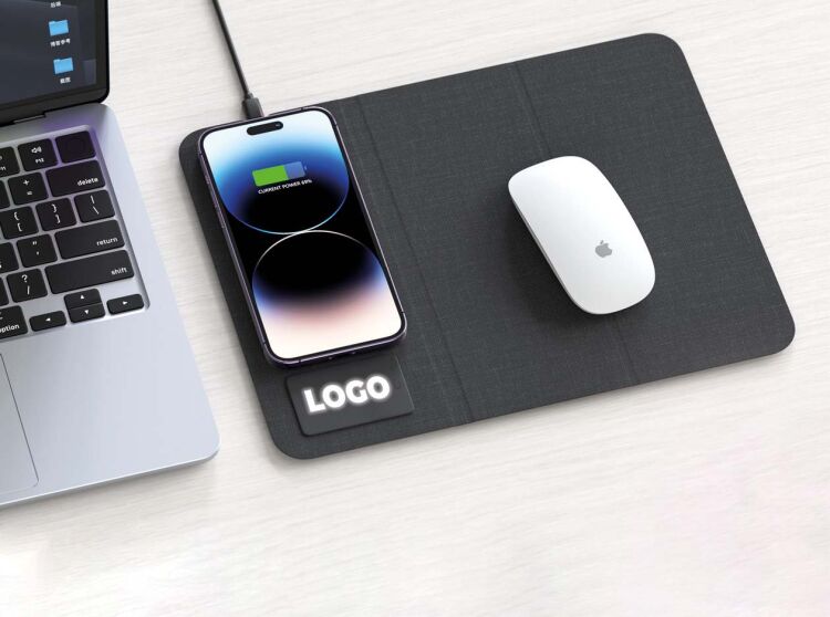 Wireless Şarjlı Katlanabilir Mousepad  - 0221240