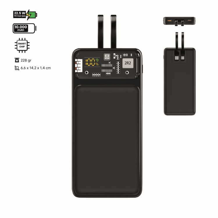 Powerbank 10.000 MAH 22,5W PD Hızlı Şarj 0220545